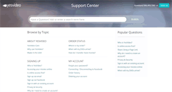 Desktop Screenshot of help.share.yesvideo.com